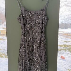 Elegant Sequin Embellished Dress